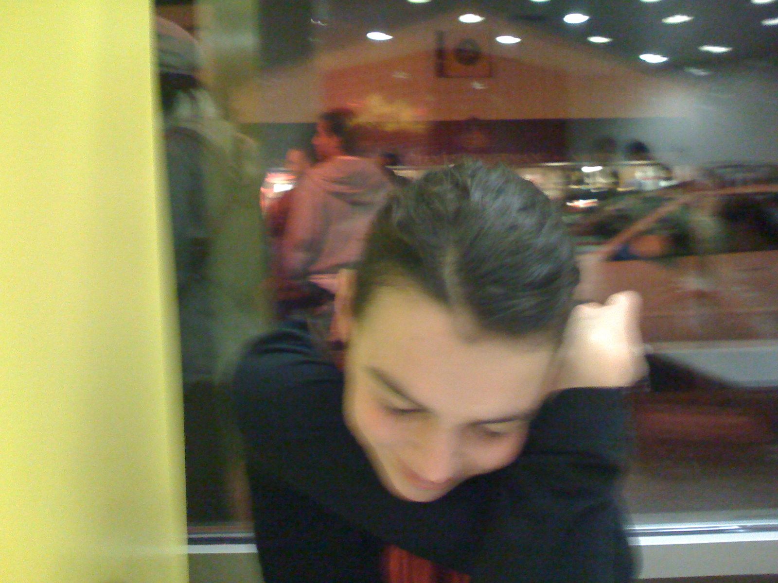Ciska at In'n'Out in Ghirardelli square 1