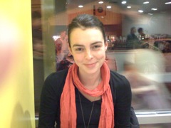 Ciska at In'n'Out in Ghirardelli square 2